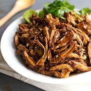 Honey Glazed Crockpot Chicken Adobo - simple pantry ingredients, hardly any hands-on time, 200 calories. | https://become-fit.today