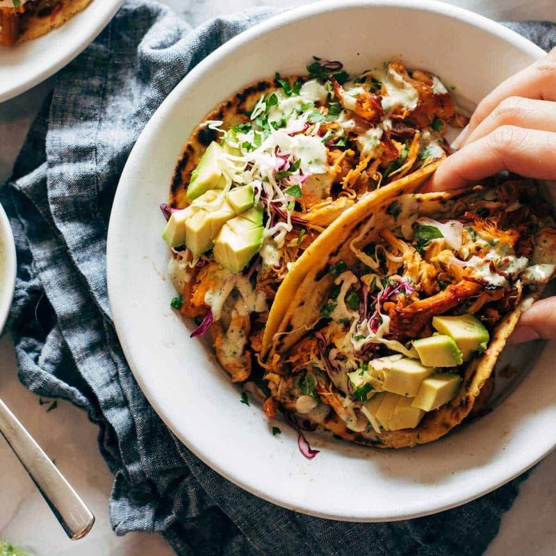A picture of Instant Pot Buffalo Chicken Tacos